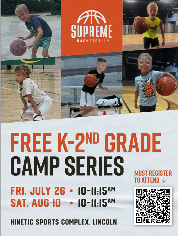 Free k-2 camp series flyer 